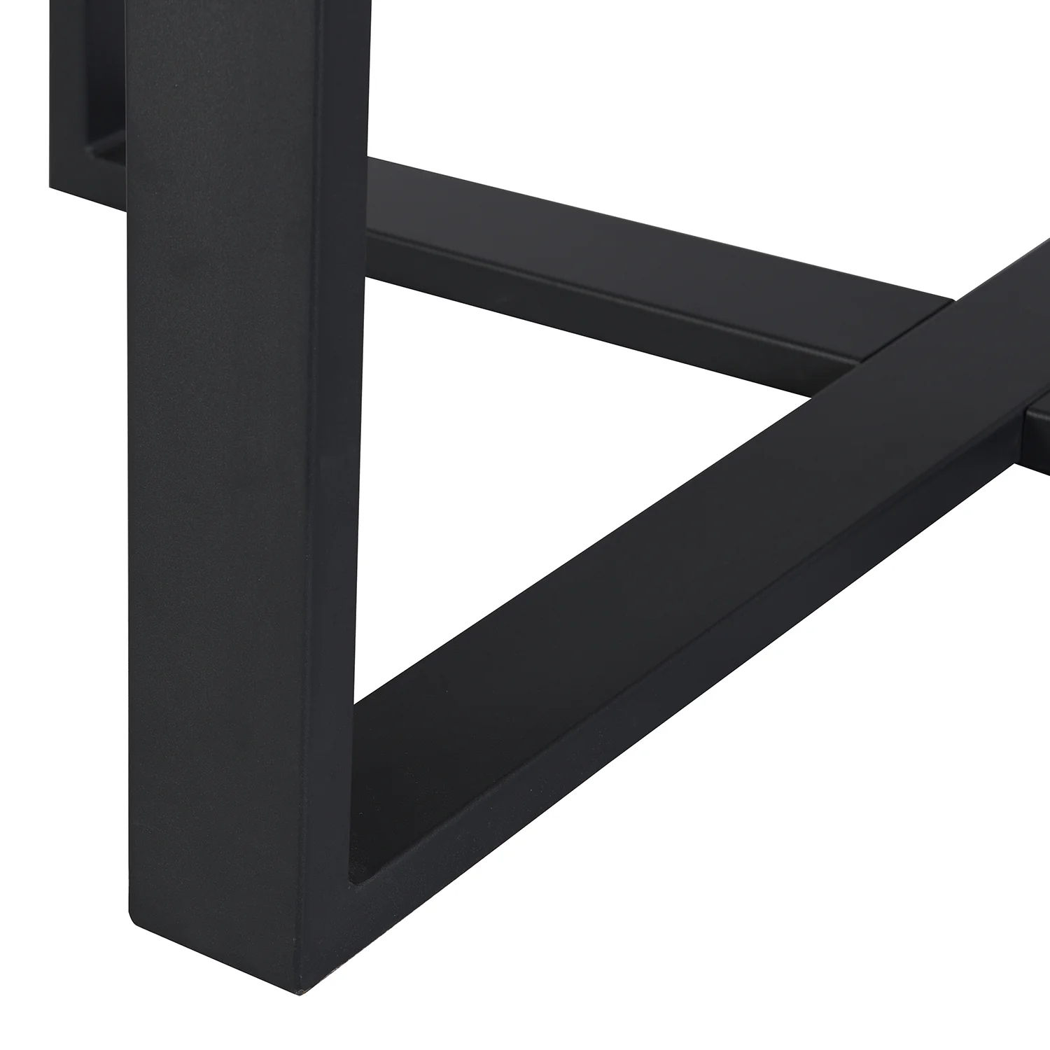 Bern Extending Round Dining Table with Metal Legs, Oak - Image 10