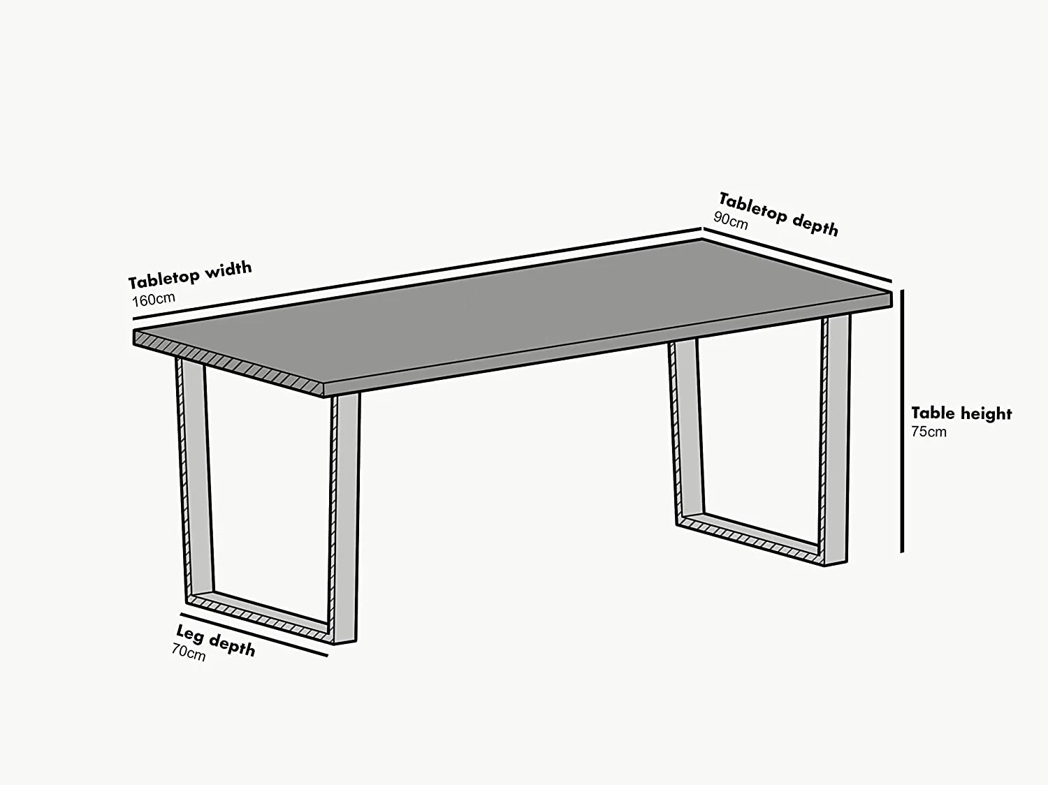 BIASCA 6-Seater High Gloss Marble Effect Dining Table with Silver Chrome Legs Black - Image 5