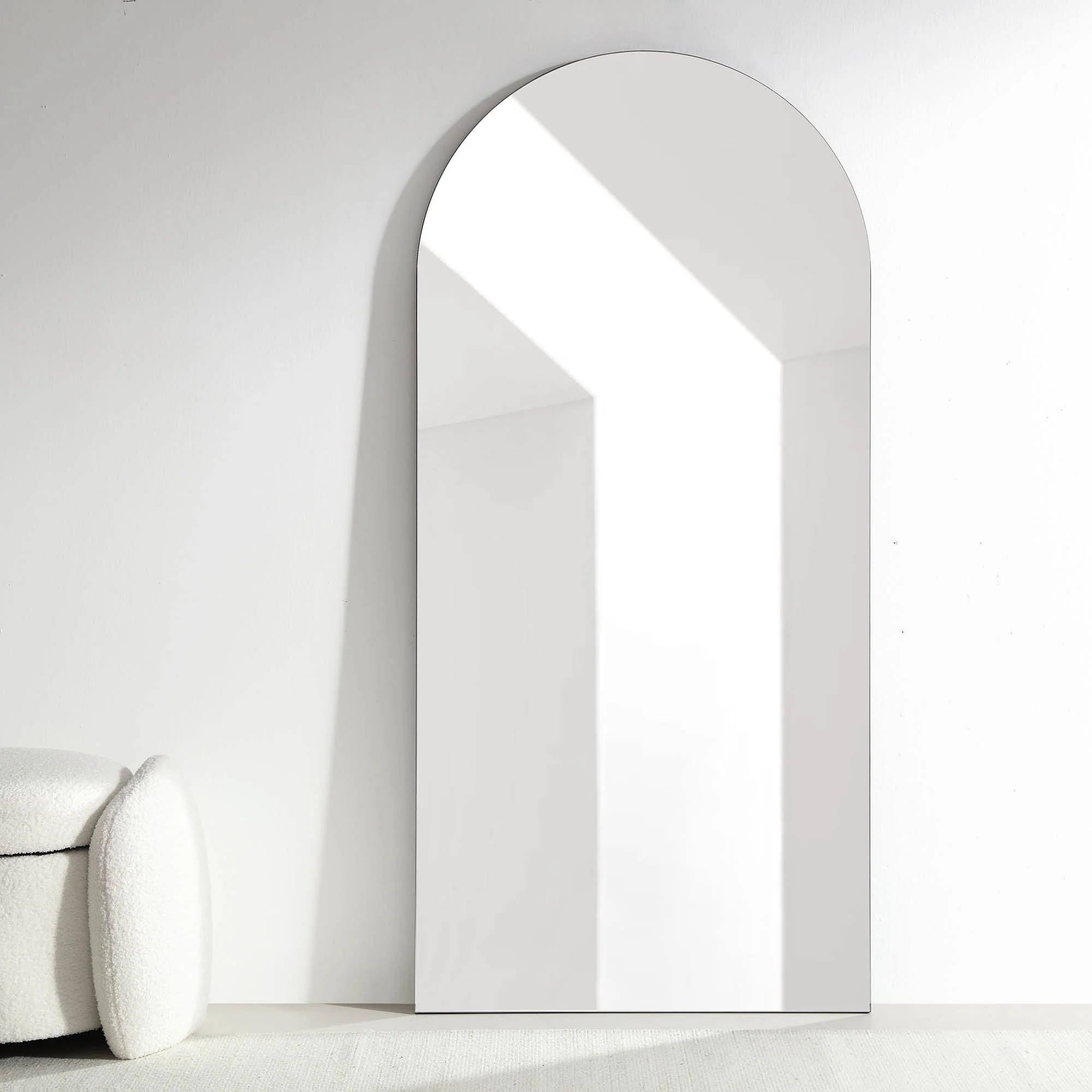 Concord Arched Frameless Full Length Mirror 170 x 80 cm