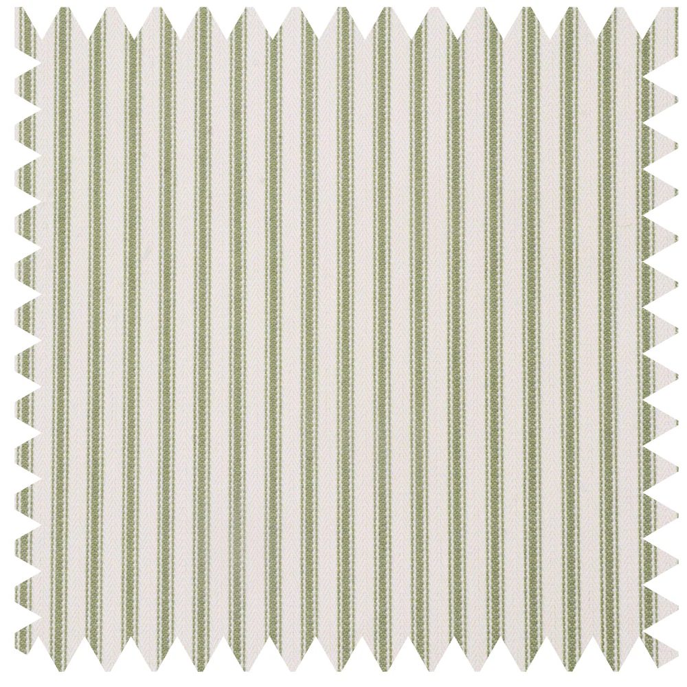 Fitz Sage Striped Linen Blend Swatch