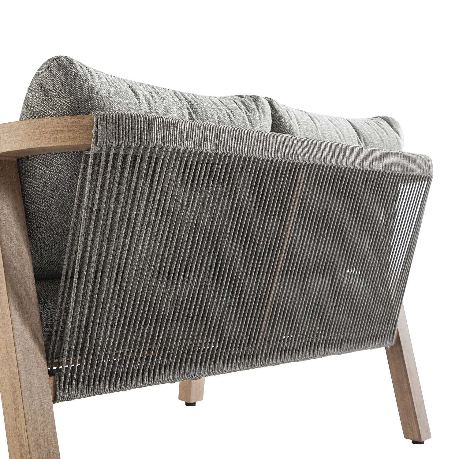 Manresa Rope 5-Seater Sofa Set, Natural and Grey - Image 14