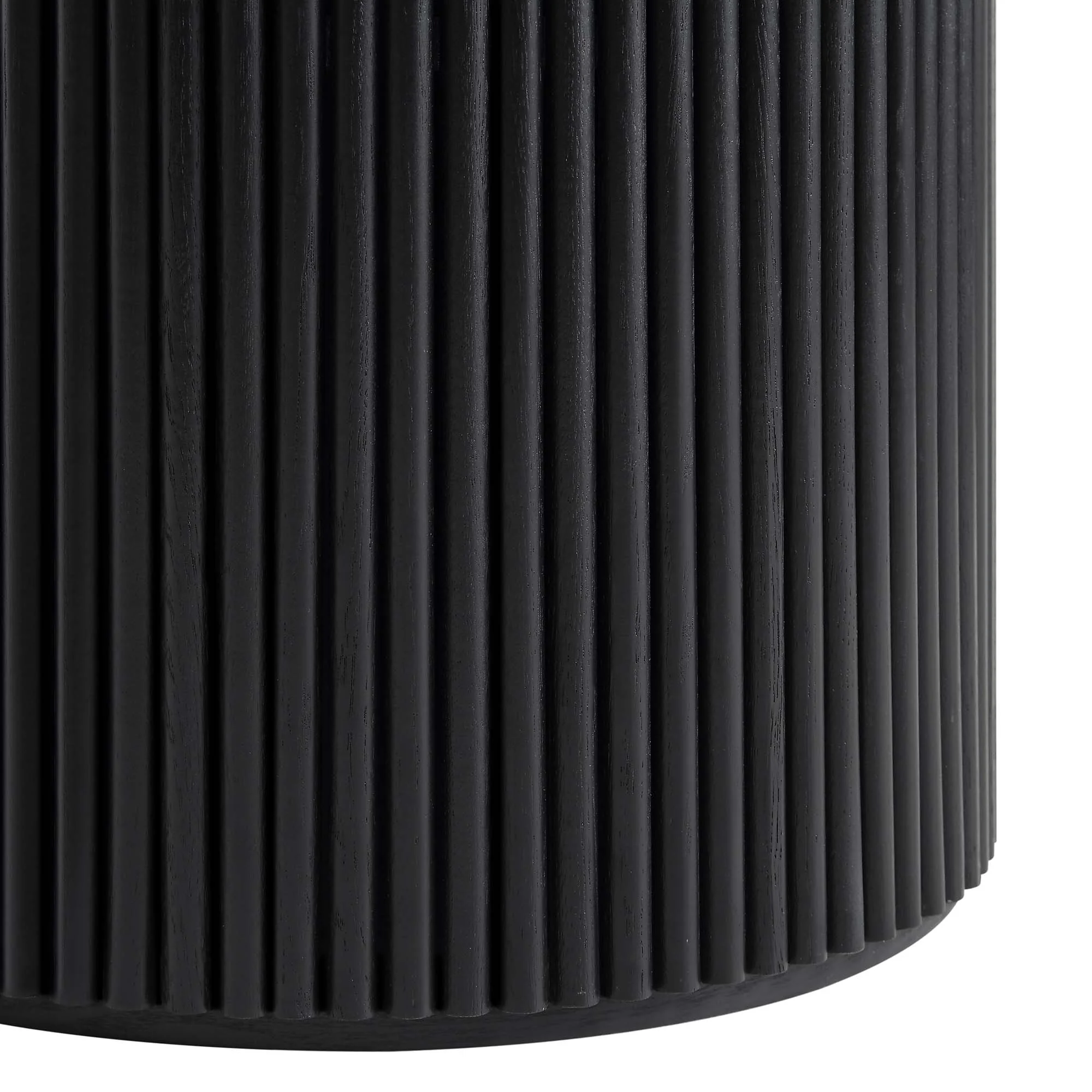 Maru Ceramic Top Black Pedestal Round Dining Table - Image 10