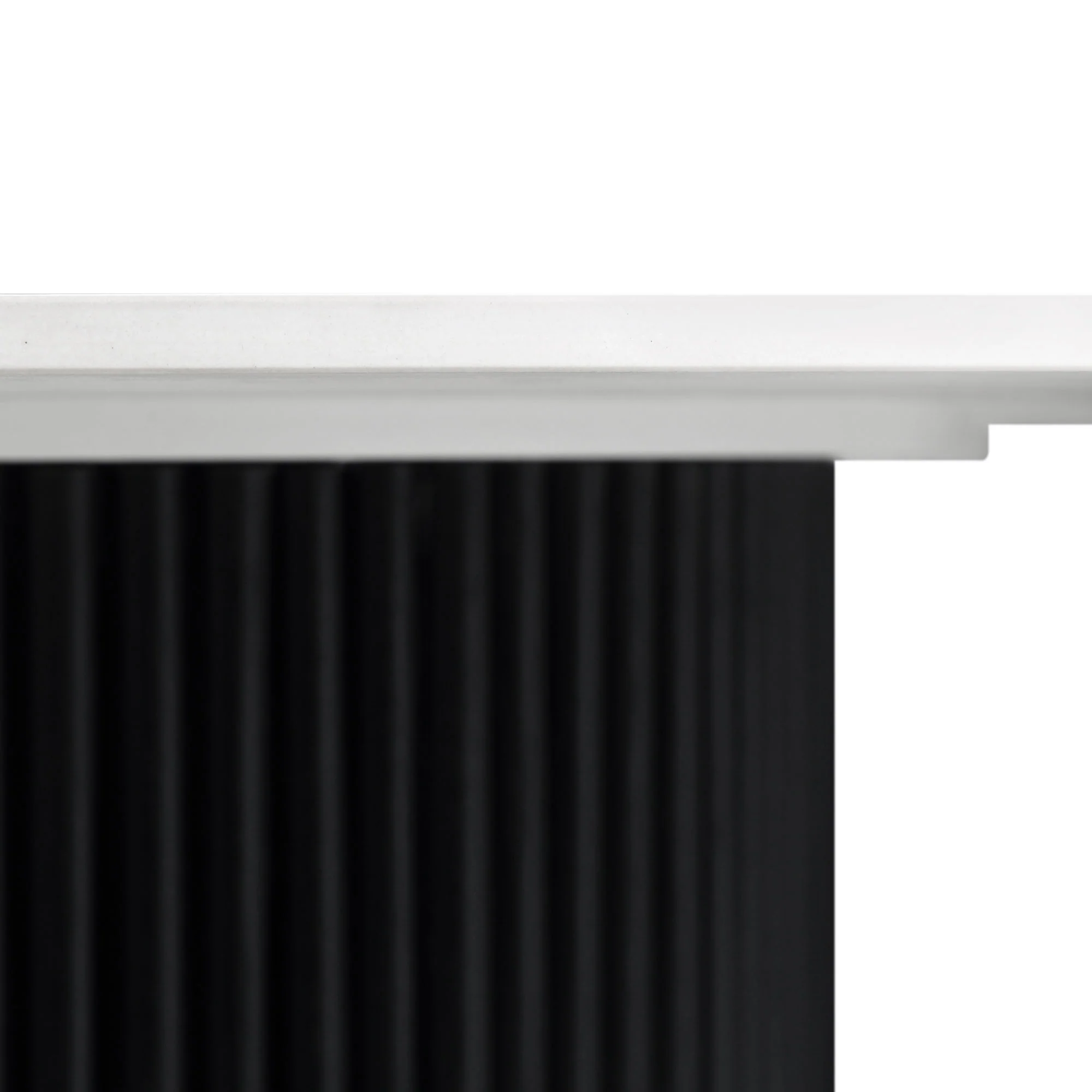 Maru Ceramic Top Black Pedestal Round Dining Table - Image 8