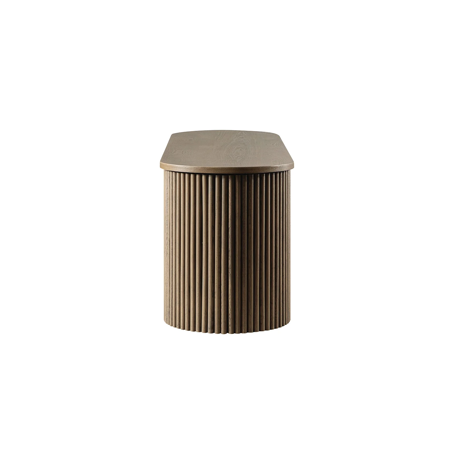 Maru Storage Ottoman Bench, Silver Oak - Image 6