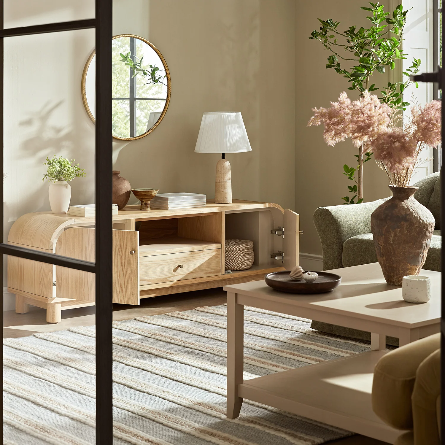 Maude TV Unit, Natural Ash - Image 3