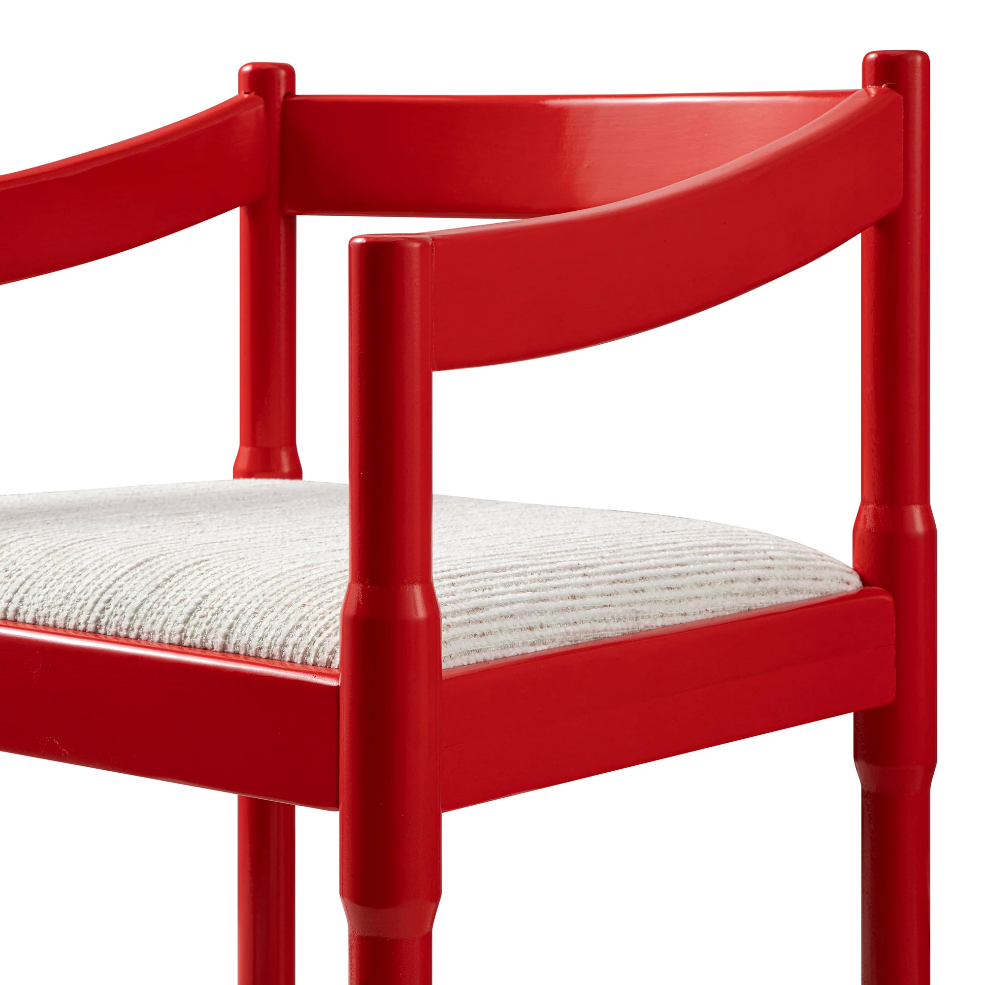 Minley 2-in-1 Carver Chair, Red High Gloss - Image 17