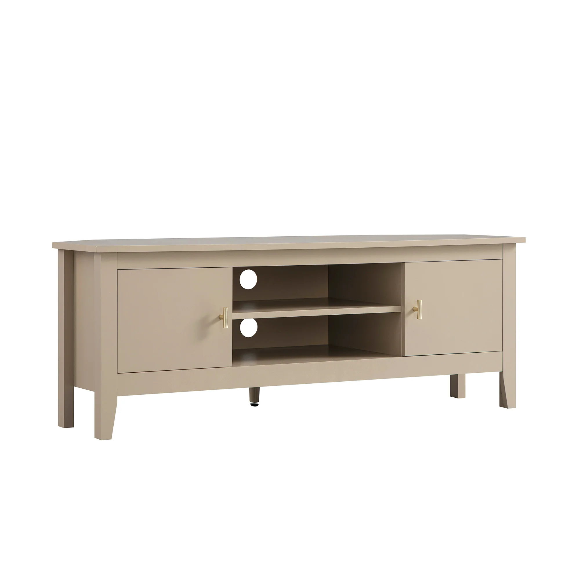 Oakham 120cm Corner TV Unit, Deep Greige - Image 10