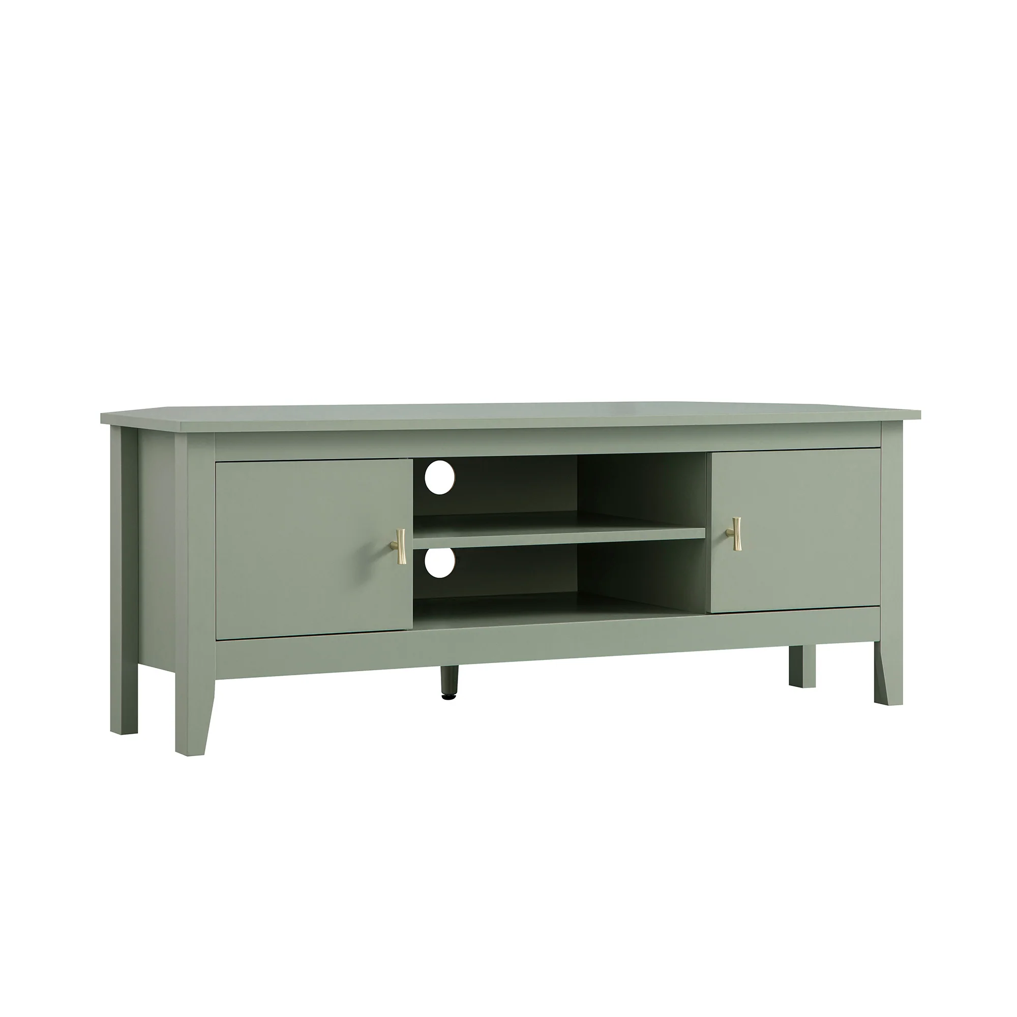 Oakham 120cm Corner TV Unit, Desert Sage - Image 10