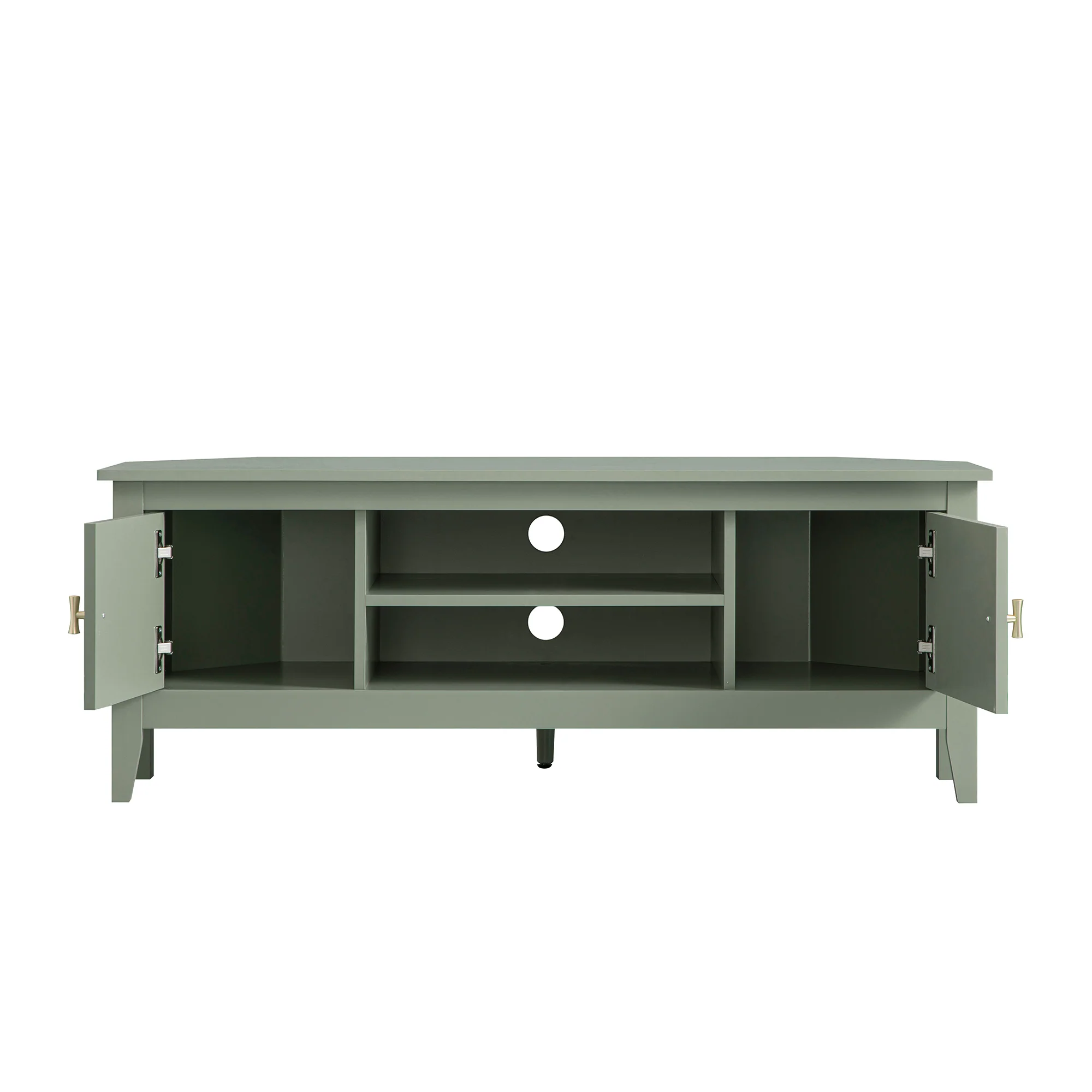 Oakham 120cm Corner TV Unit, Desert Sage - Image 11