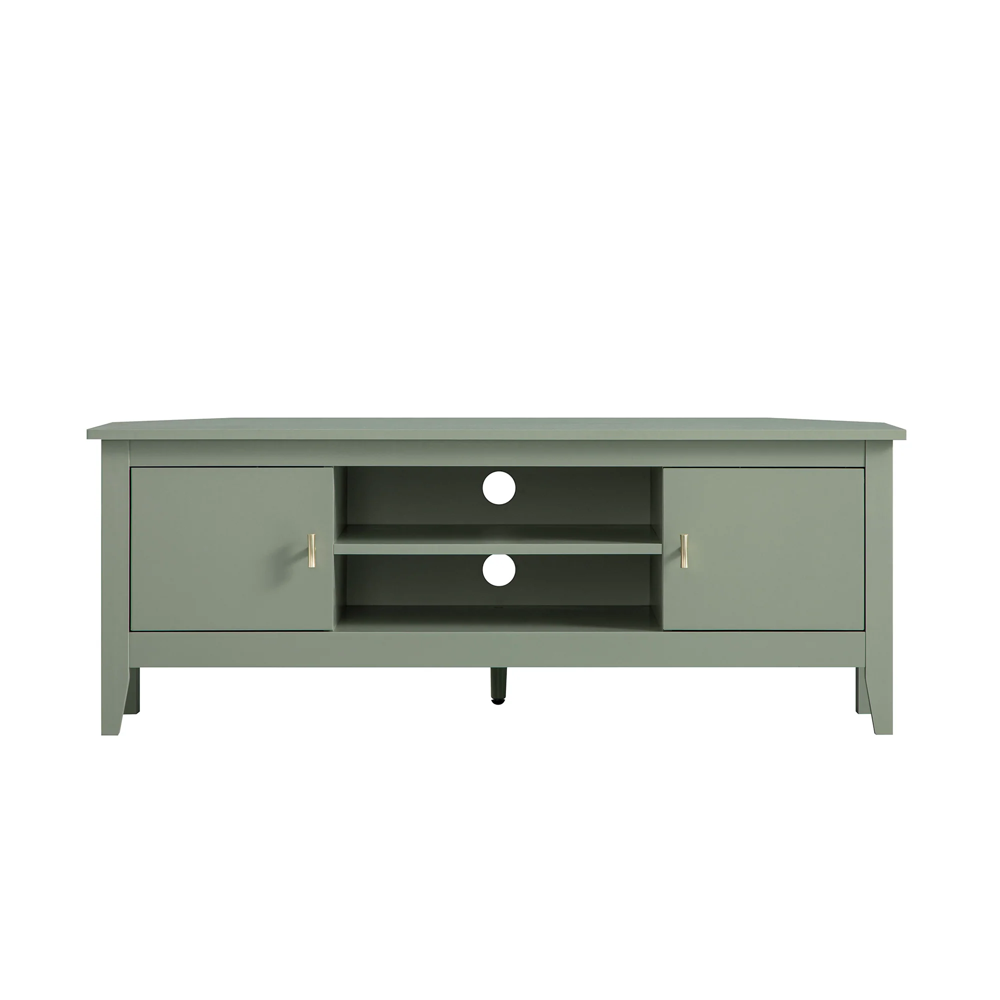 Oakham 120cm Corner TV Unit, Desert Sage - Image 8