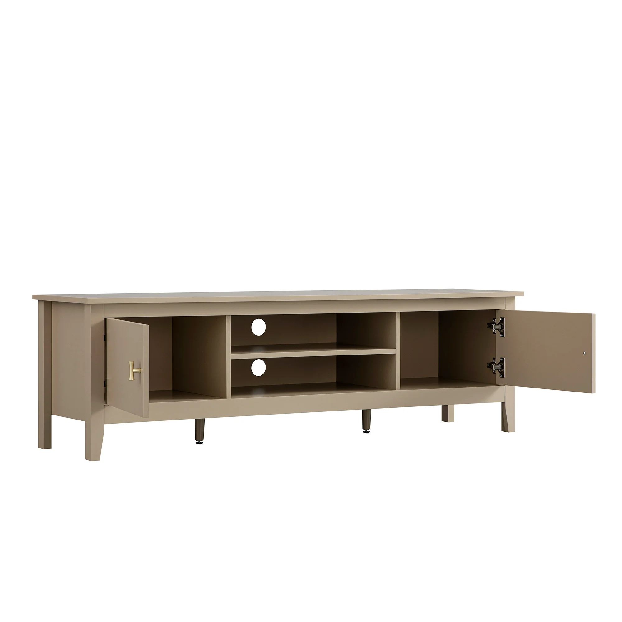 Oakham 150cm TV Unit, Deep Greige - Image 11
