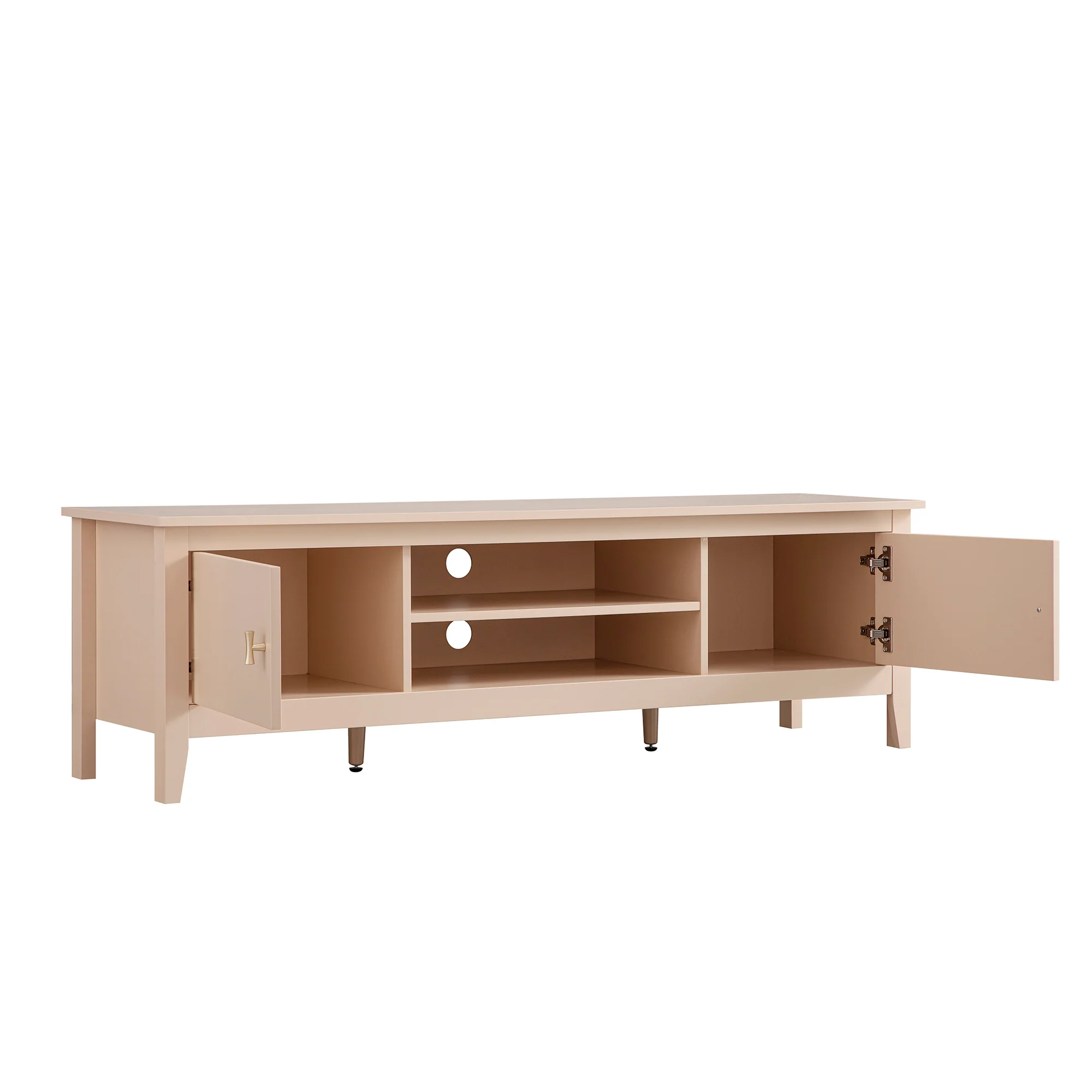 Oakham 150cm TV Unit, Nude Pink - Image 11