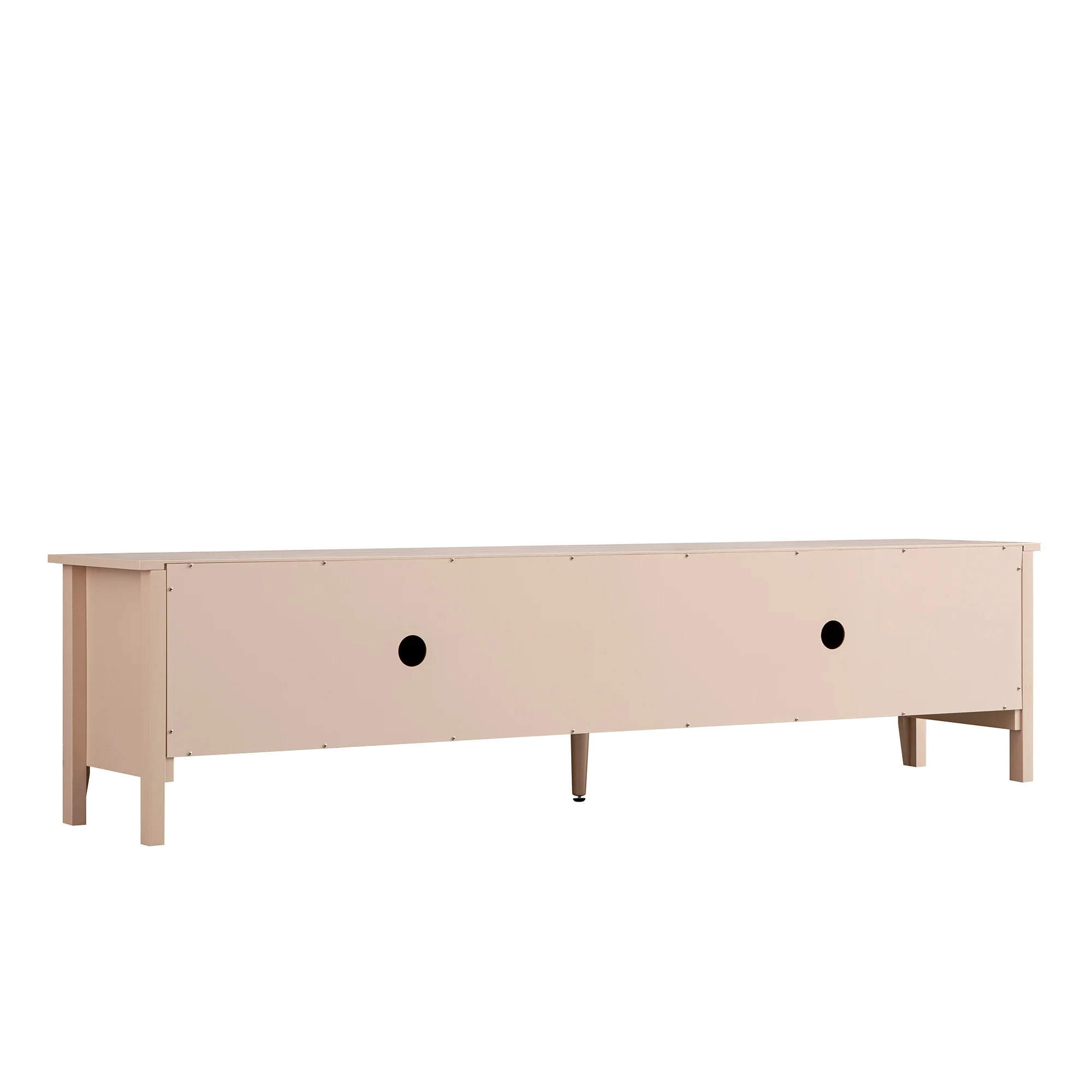 Oakham 180cm Wide TV Unit, Nude Pink - Image 14