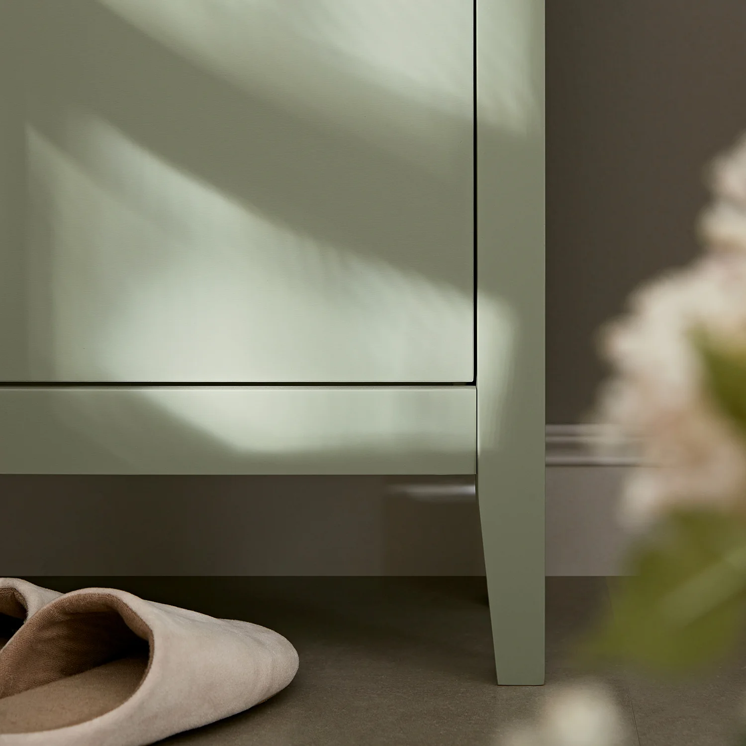 Oakham 3-Tier Shoe Cabinet, Desert Sage - Image 6