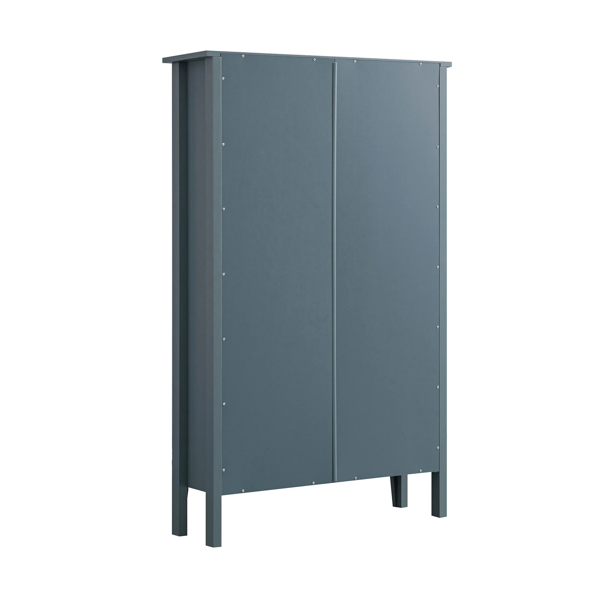 Oakham 3-Tier Shoe Cabinet, Stormy Blue - Image 12