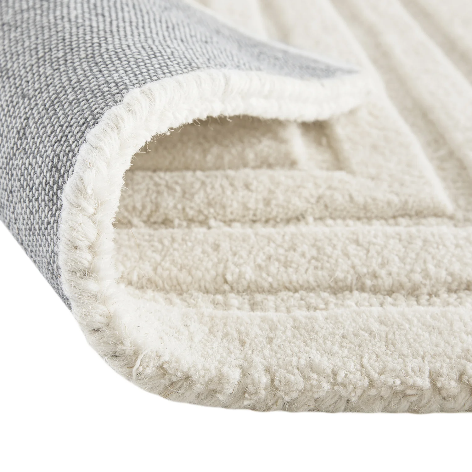 Treviso Ivory Hand Tufted Wool Rug - Image 7
