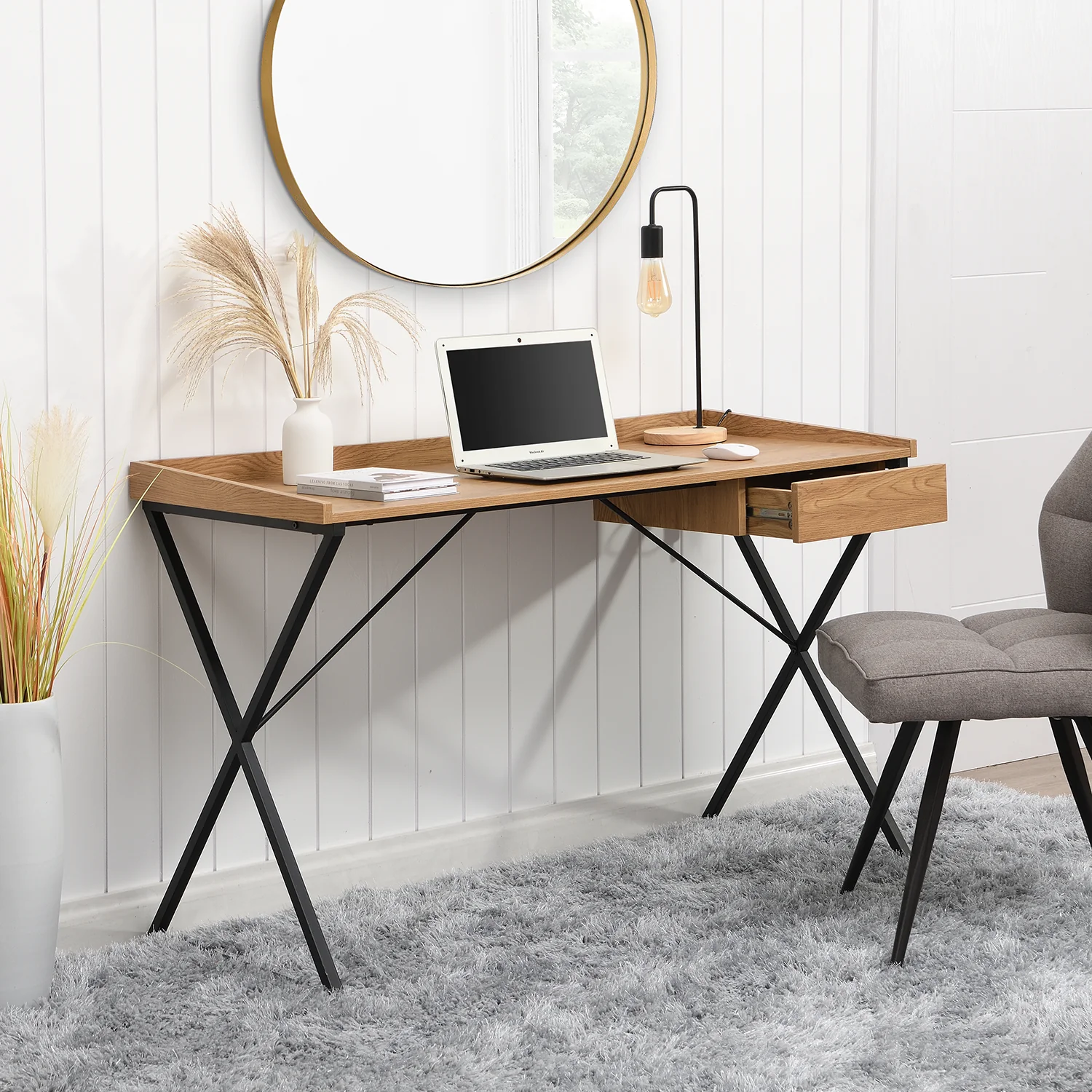 Vaxjo 1-Drawer Desk